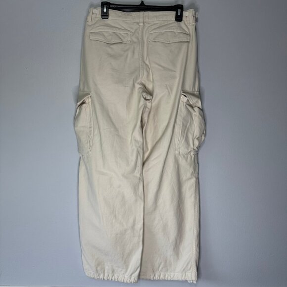 TNA Aritzia Pants Women's Cargo Baggy Relaxed High Waisted Retro 90's Y2K Sz 8 - Picture 3 of 10